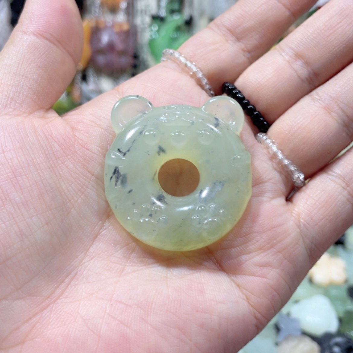 【闪购商品】未镶嵌岫玉颈饰83吊坠