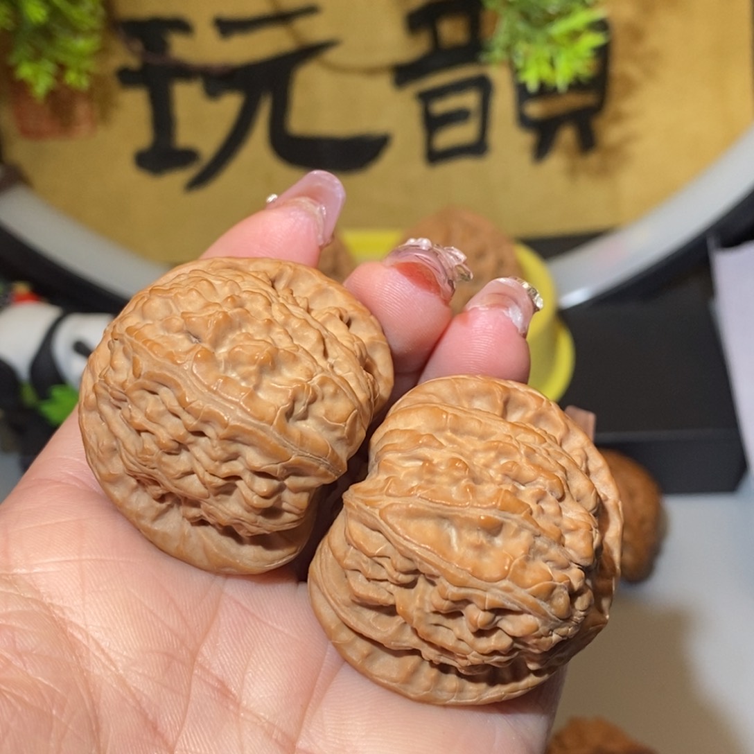 核桃手串/手链40边40肚全品白狮子