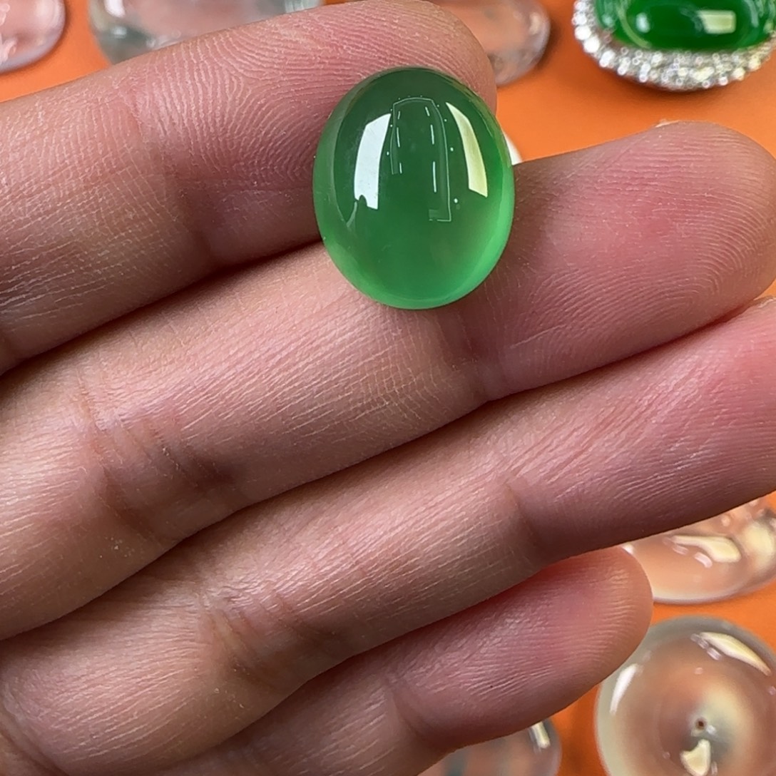 定制翡翠未镶嵌天然