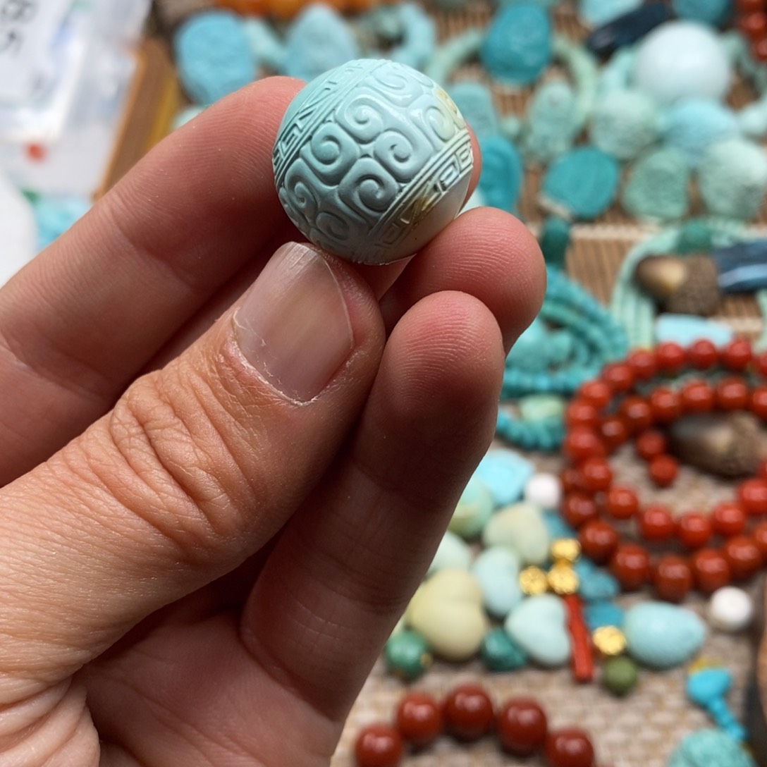 【闪购商品】绿松石163未镶嵌玉*棒绿松石