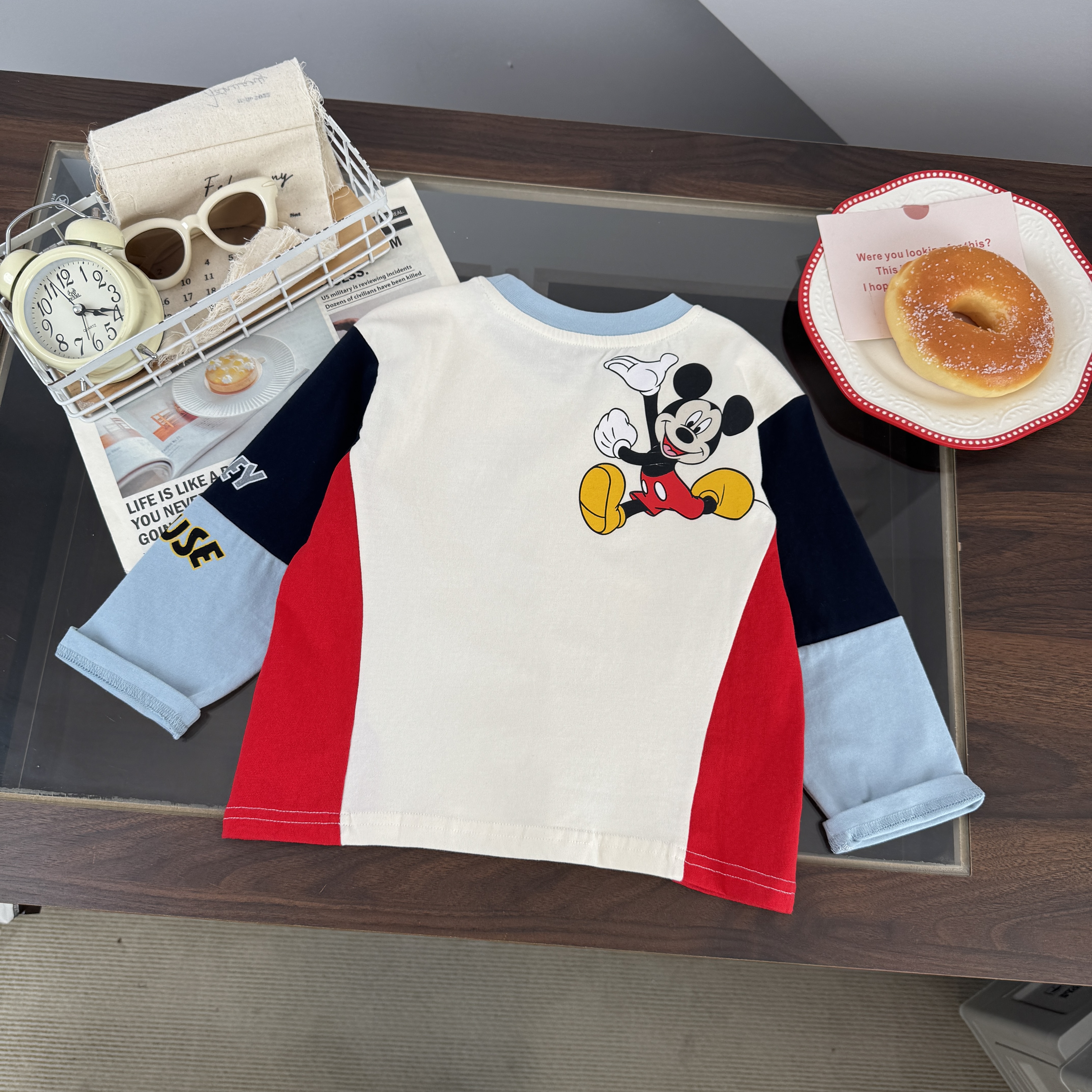 2025新款男童秋装米奇上衣打底BMQ252055