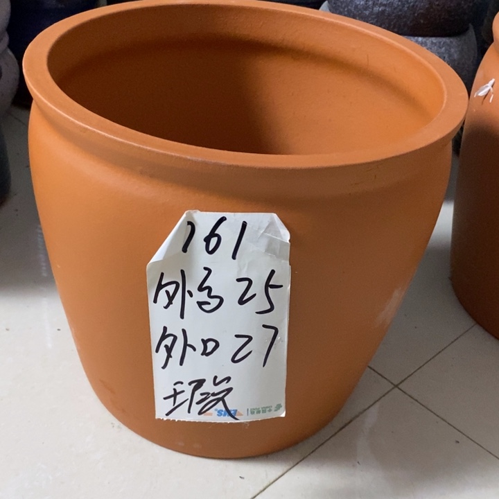 粗陶红陶绿植花盆761