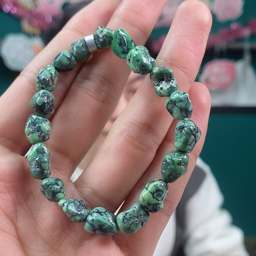 绿松石珠宝奇石未镶嵌