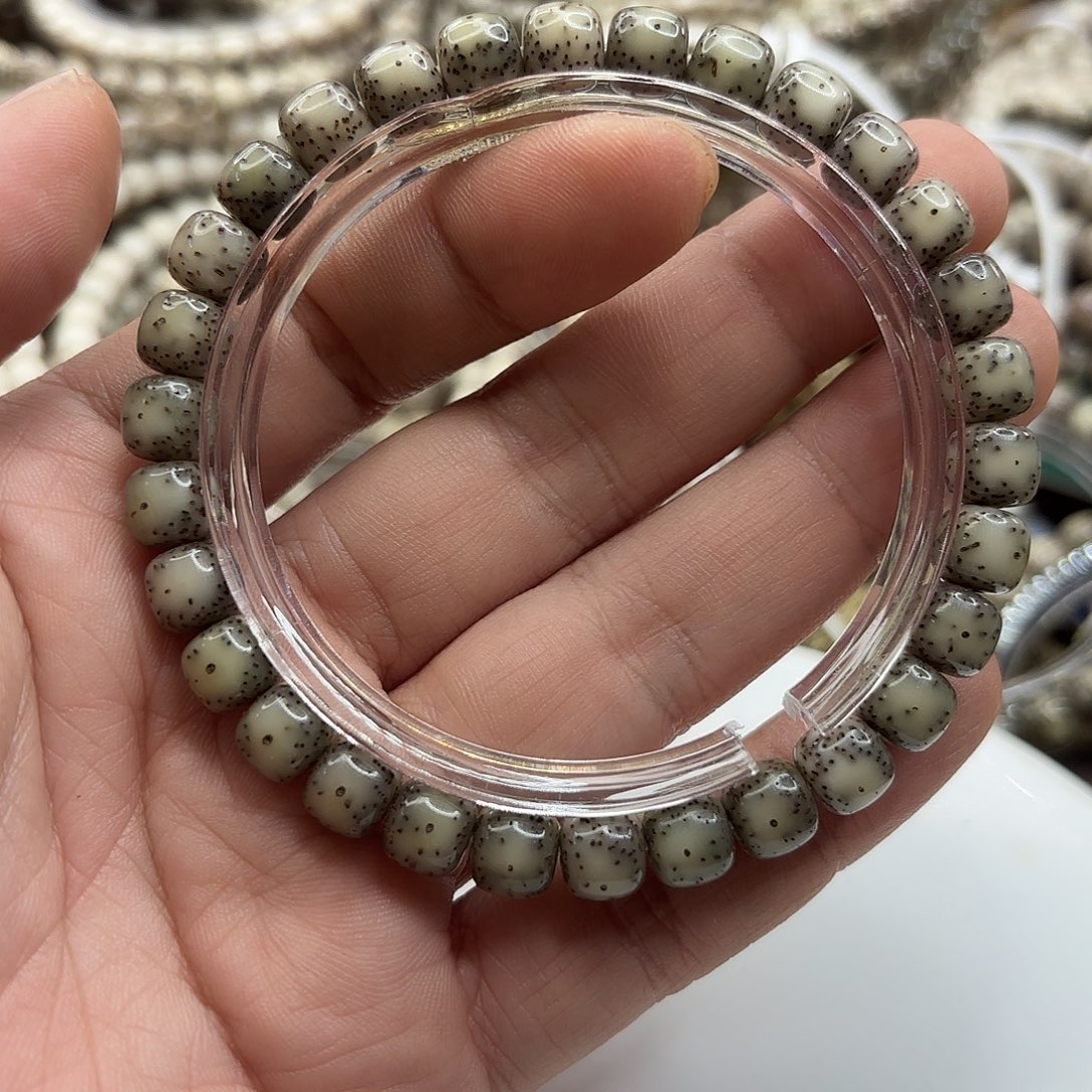 吊坠星月菩提87果冻侧大留白