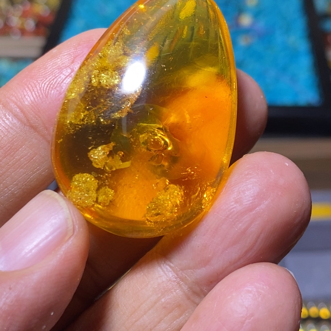 金珀未镶嵌裸石配饰