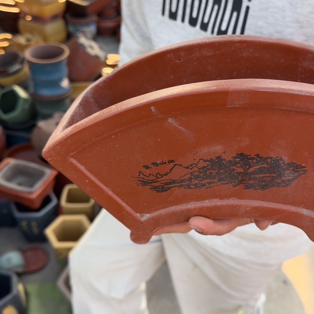 紫砂花盆瑕疵的问题