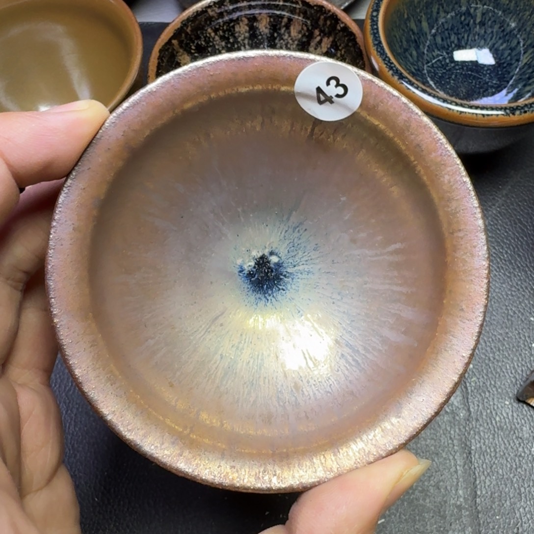 摆件古时茶器建窑建盏43