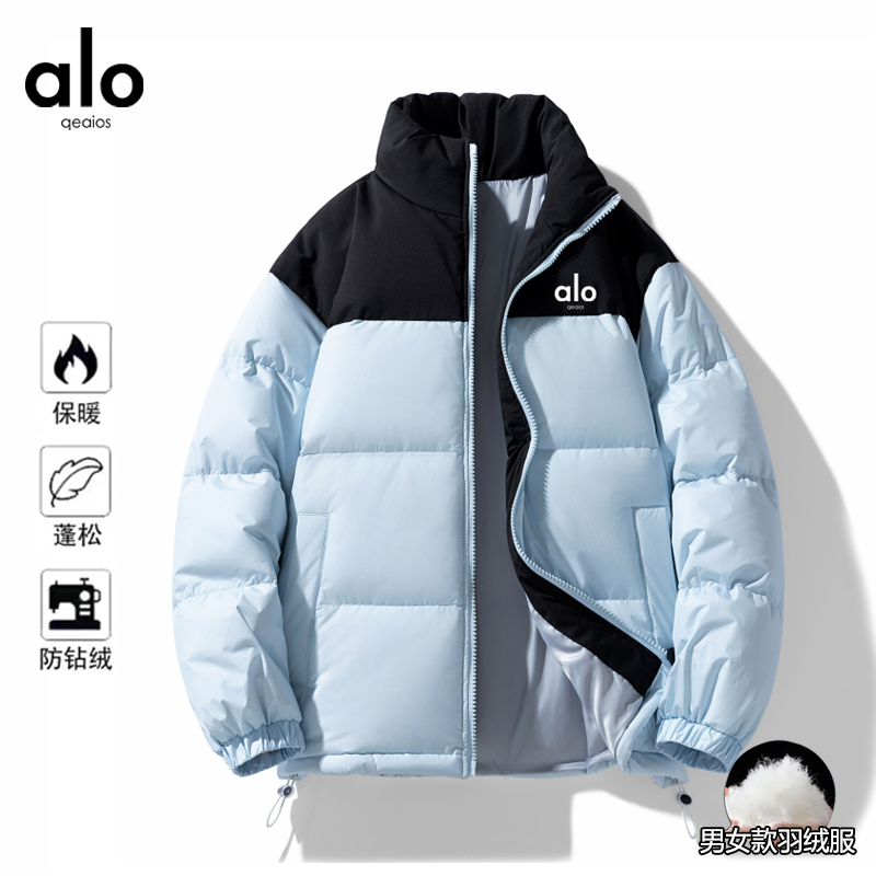 潮牌短款羽绒服男女款排骨2025新款保暖厚款抗寒轻便秋冬季外套