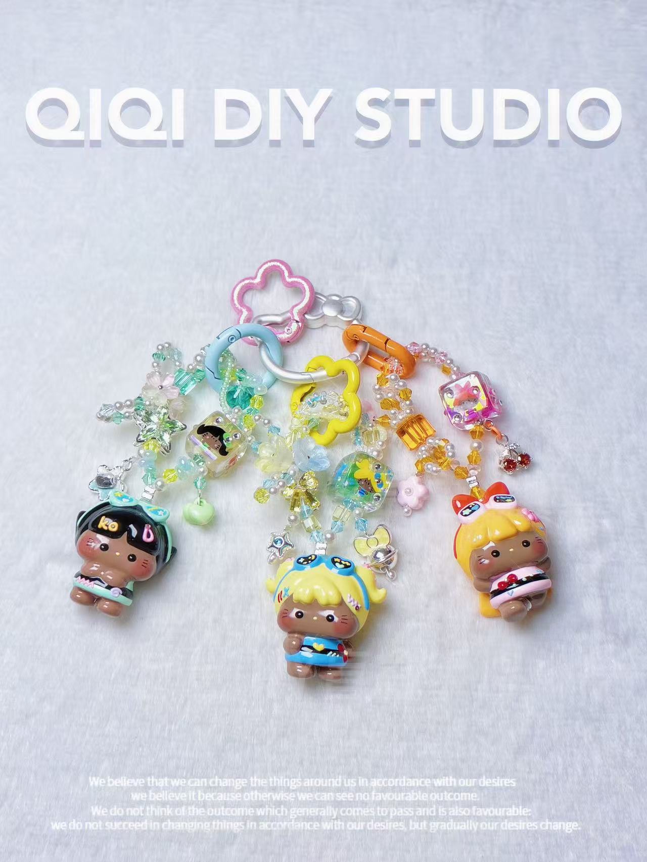 手工手机链包挂车挂钥匙扣/纯手工制品不退/不换/手工定制