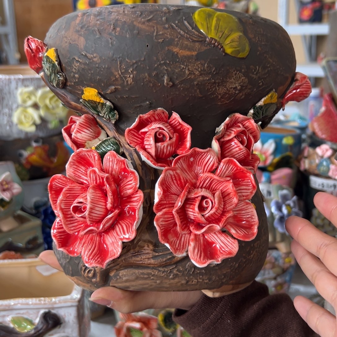 花盆，拍满20发货，退款拉黑