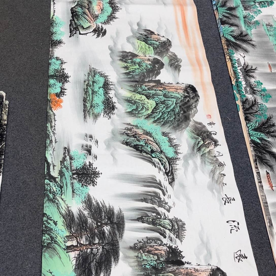 国画明月的直播间2
