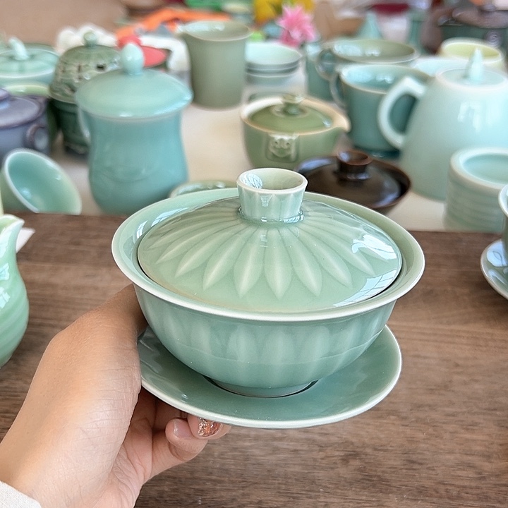 小米茶器龙泉青瓷