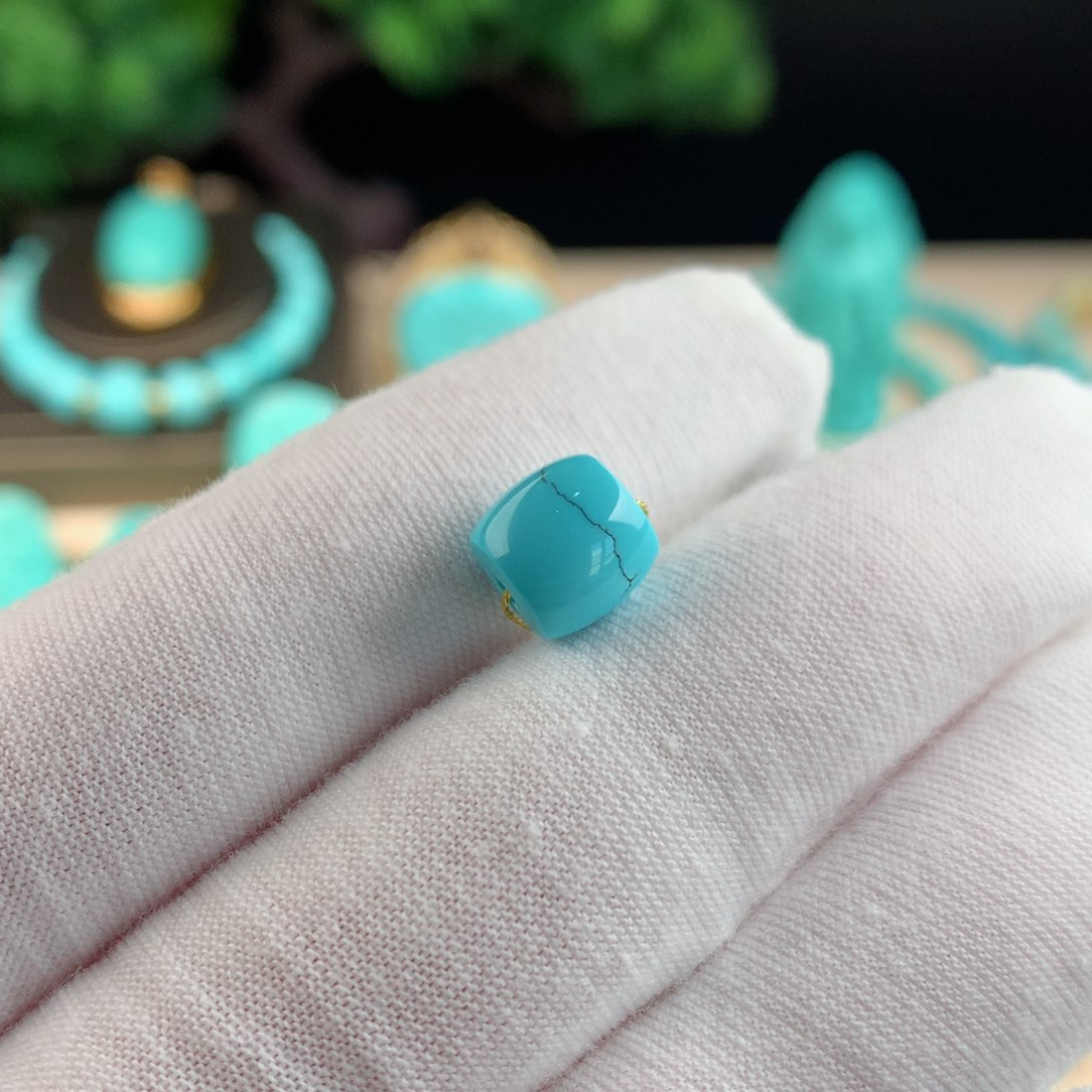 【闪购商品】绿松石配珠卡8.5未镶嵌