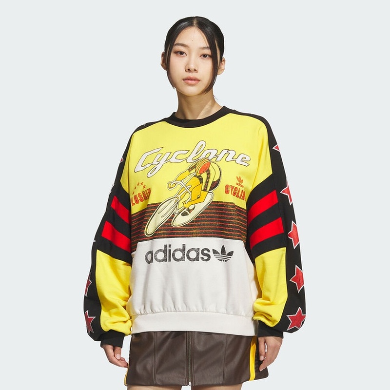 阿迪达斯 （adidas）男女通款CYCLING CREW休闲时尚卫衣KG3145