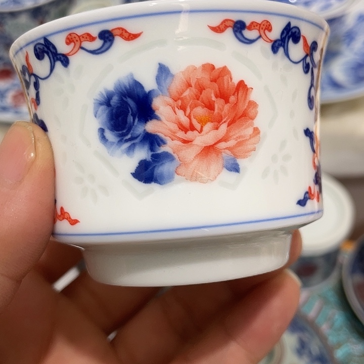 陶摆件景德镇陶瓷主人杯233