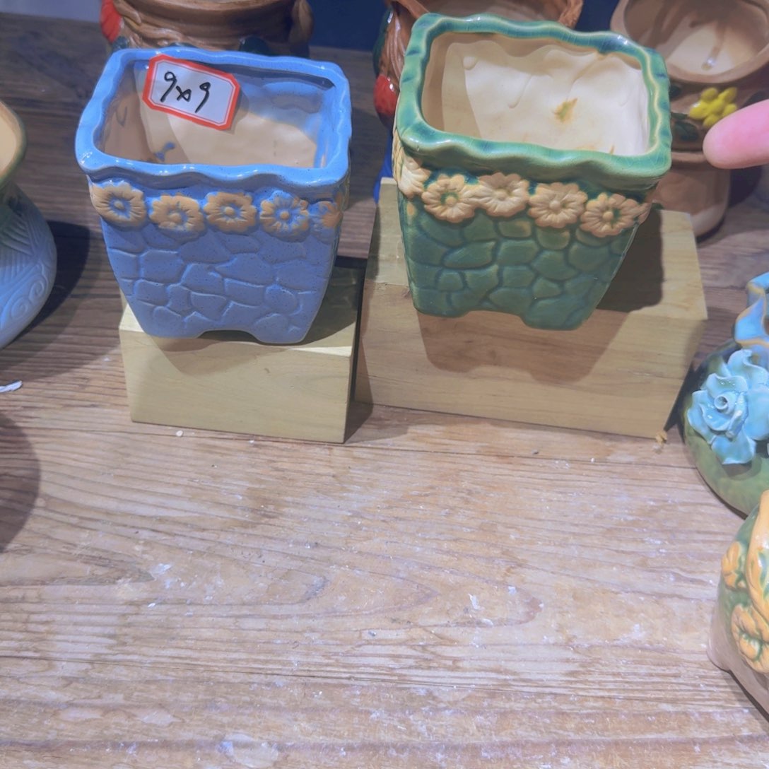 紫砂花盆粗陶盆粗