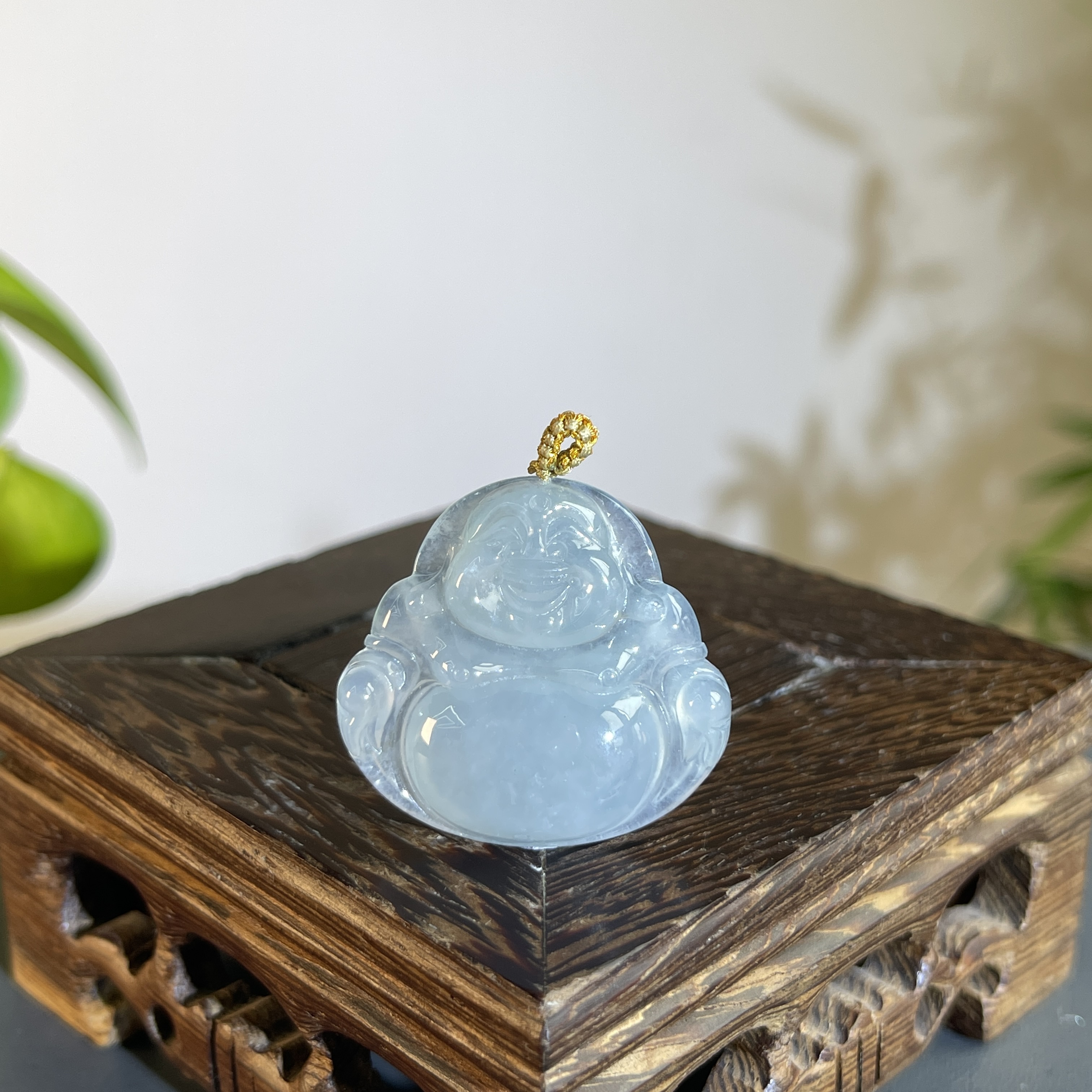 JCB23-190 天然缅甸A货翡翠 佛公