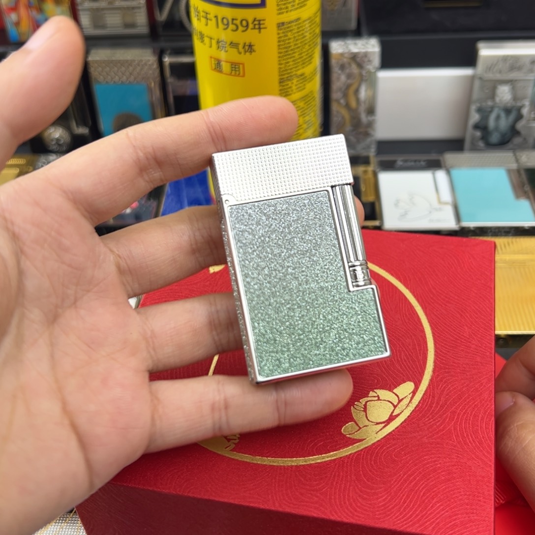 沙金磨砂高端朗声打火机