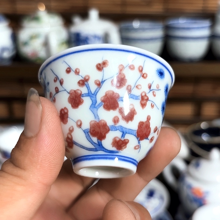 景德镇陶瓷小茶杯