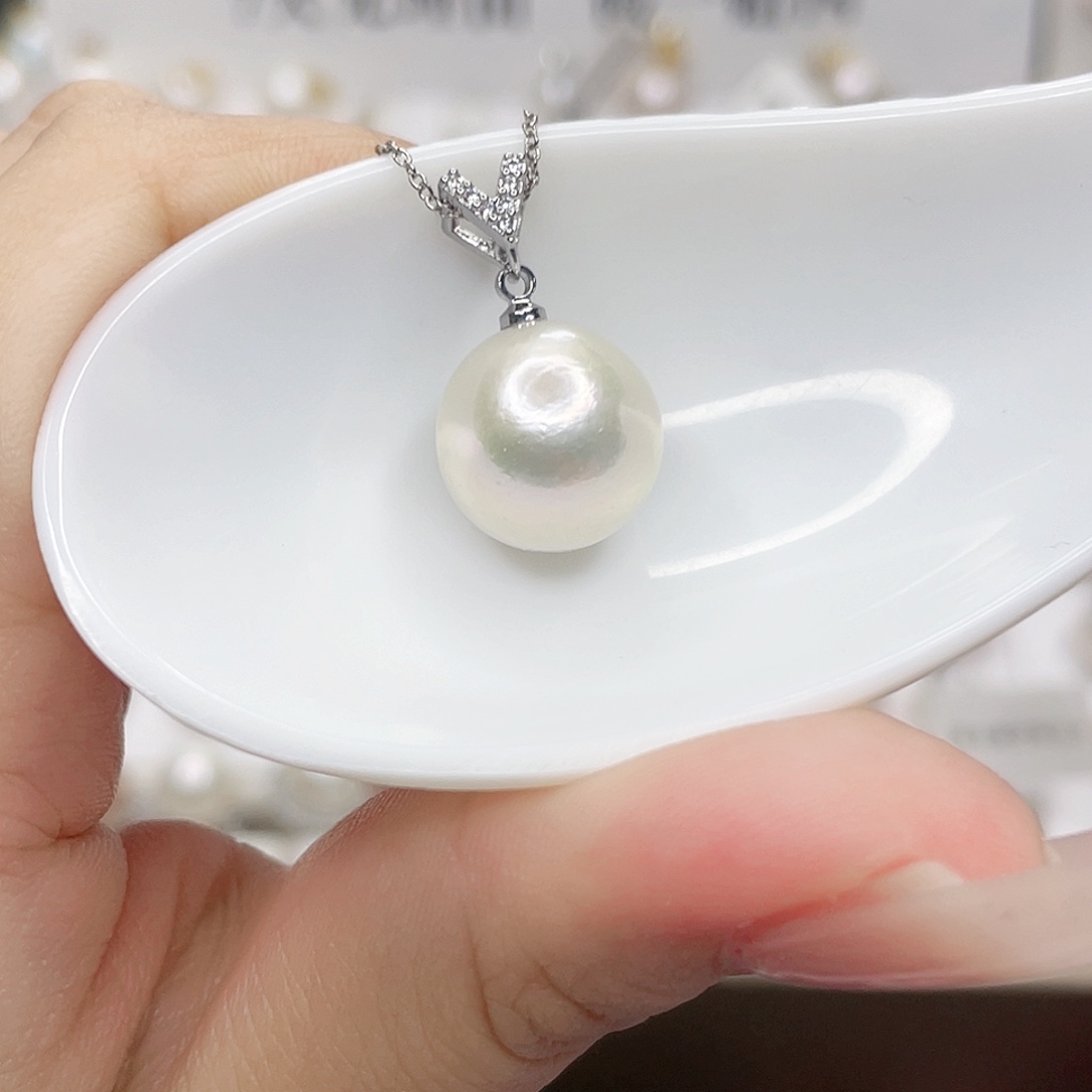 吊坠(赠链)合金淡水珍珠