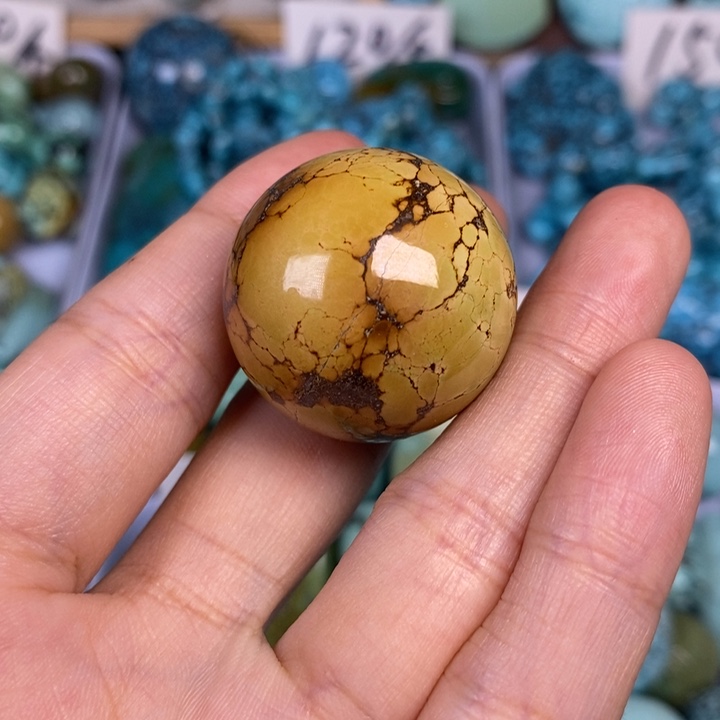 绿松石未镶嵌颈饰