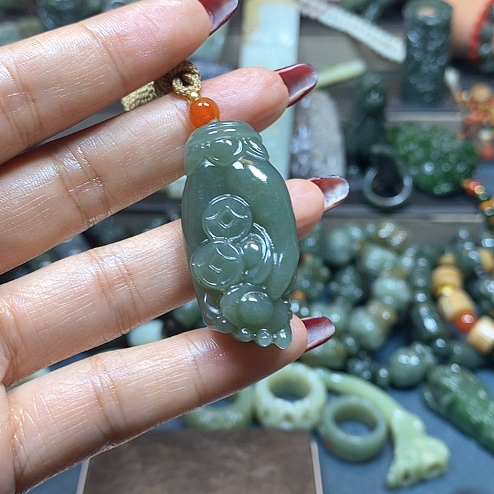 和田玉挂件未镶嵌