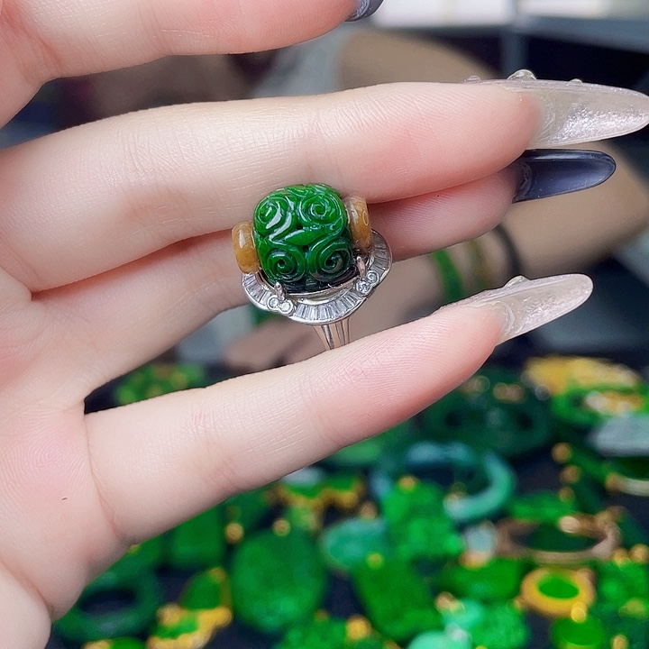 颈饰未镶嵌翡翠多样性