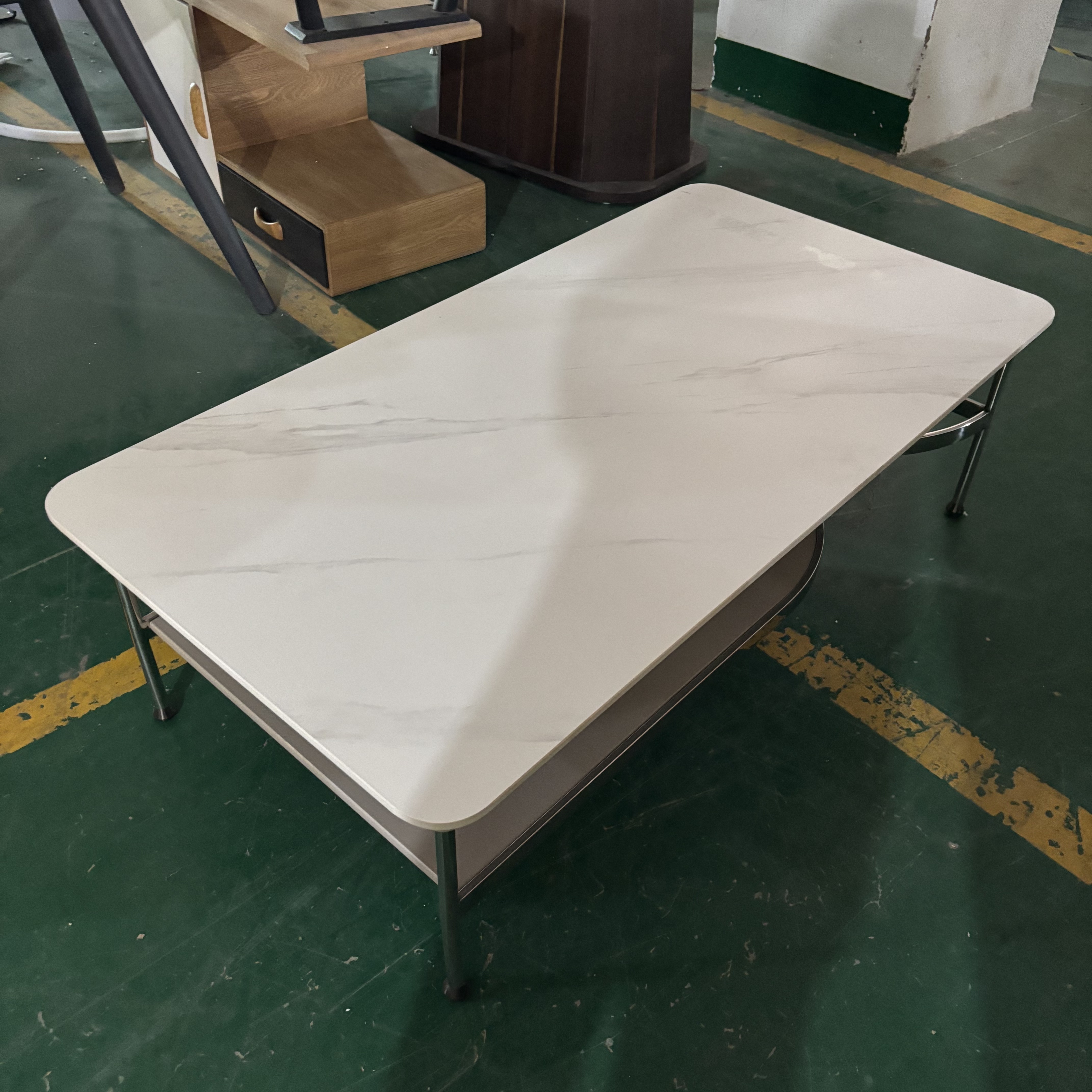 DZ岩板茶几 尺寸：1.26*0.67*0.38