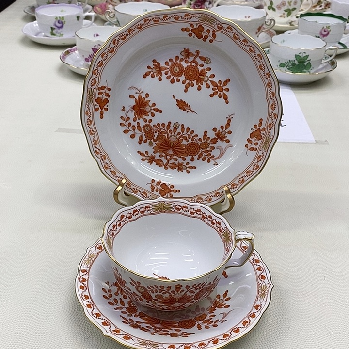 摆件进口瓷器梅森