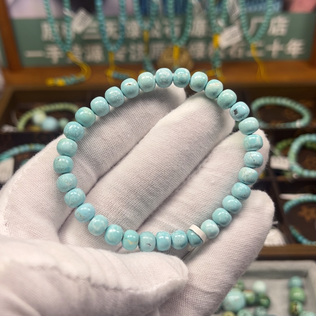 未镶嵌绿松石手链