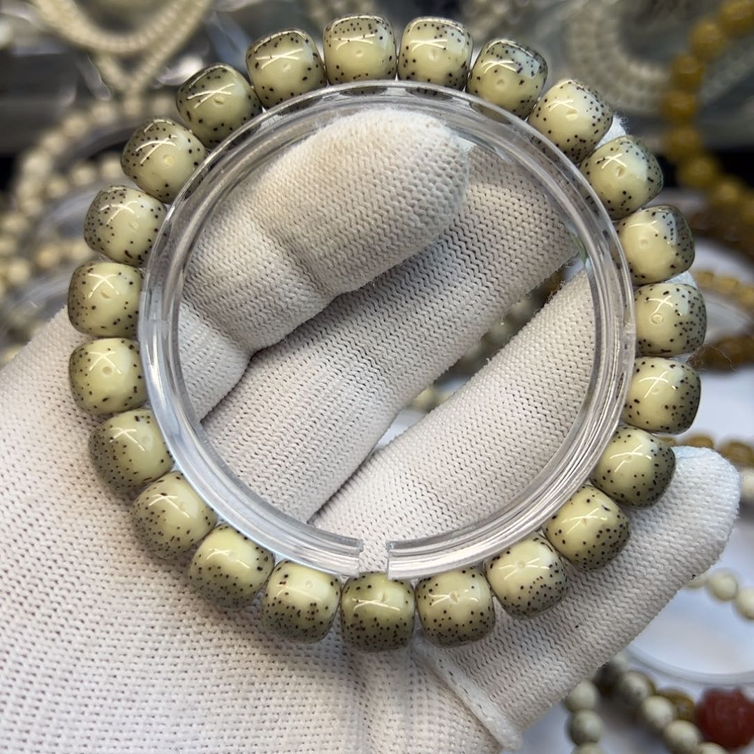 星月菩提手串时**快一线天留白10✖️9