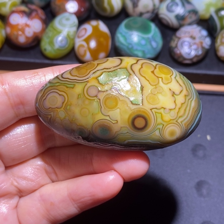 未镶嵌玛瑙/玉髓珠宝半成品10