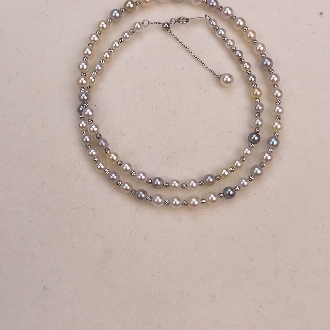 项链海水珍珠18K金镶嵌