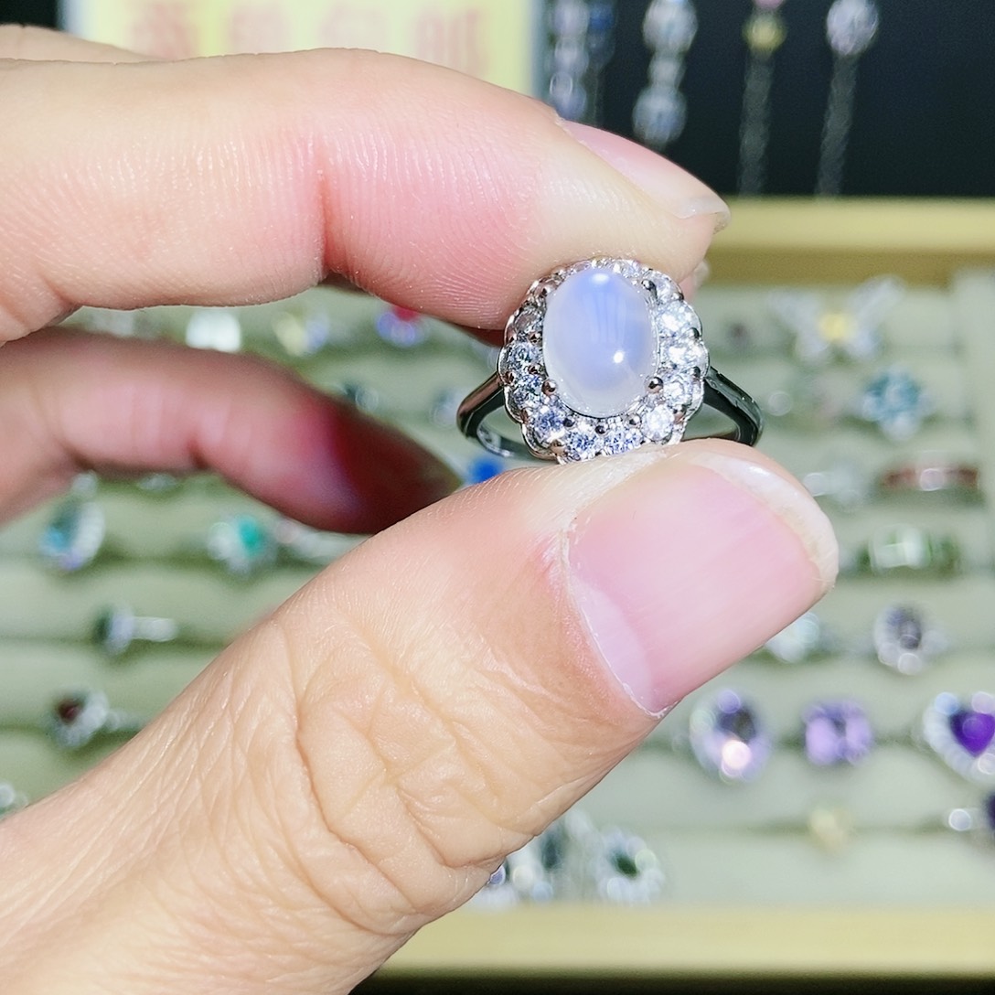 【闪购商品】未镶嵌戒指月光石