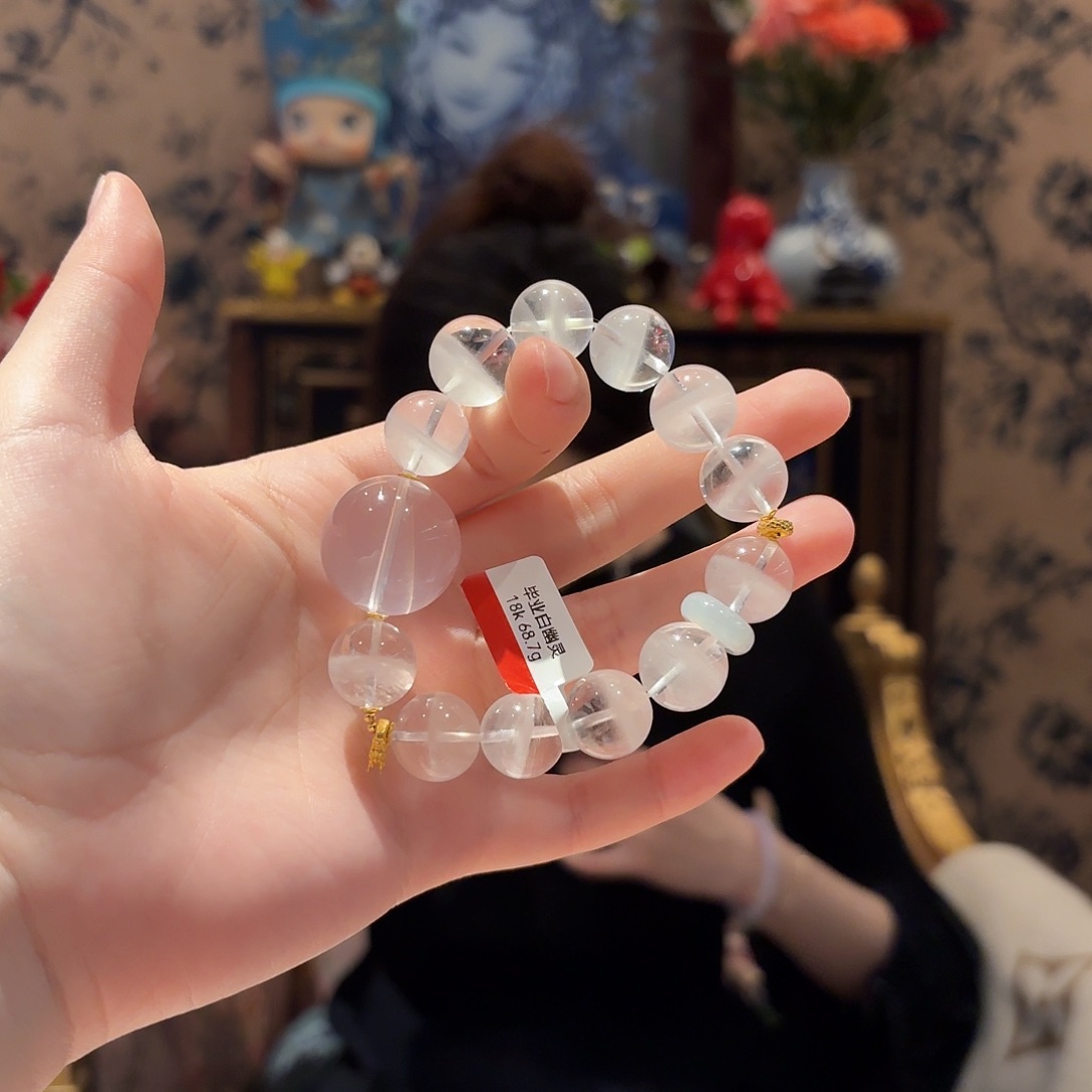 水晶手串未镶嵌手串