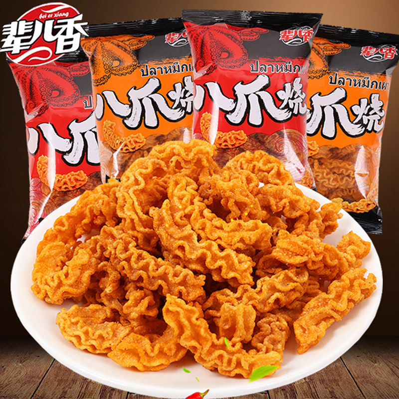 【八爪烧团SS】辈儿香八爪烧40g 2比1兑换 网红休闲零食