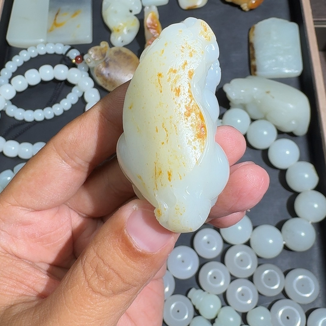吊坠(不含链)未镶嵌和田玉