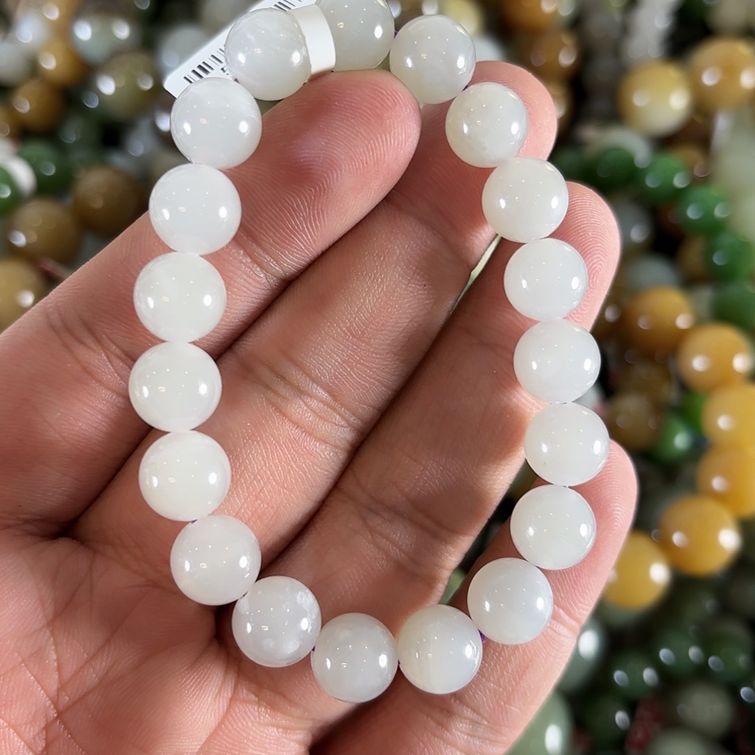 和田玉手链未镶嵌W406