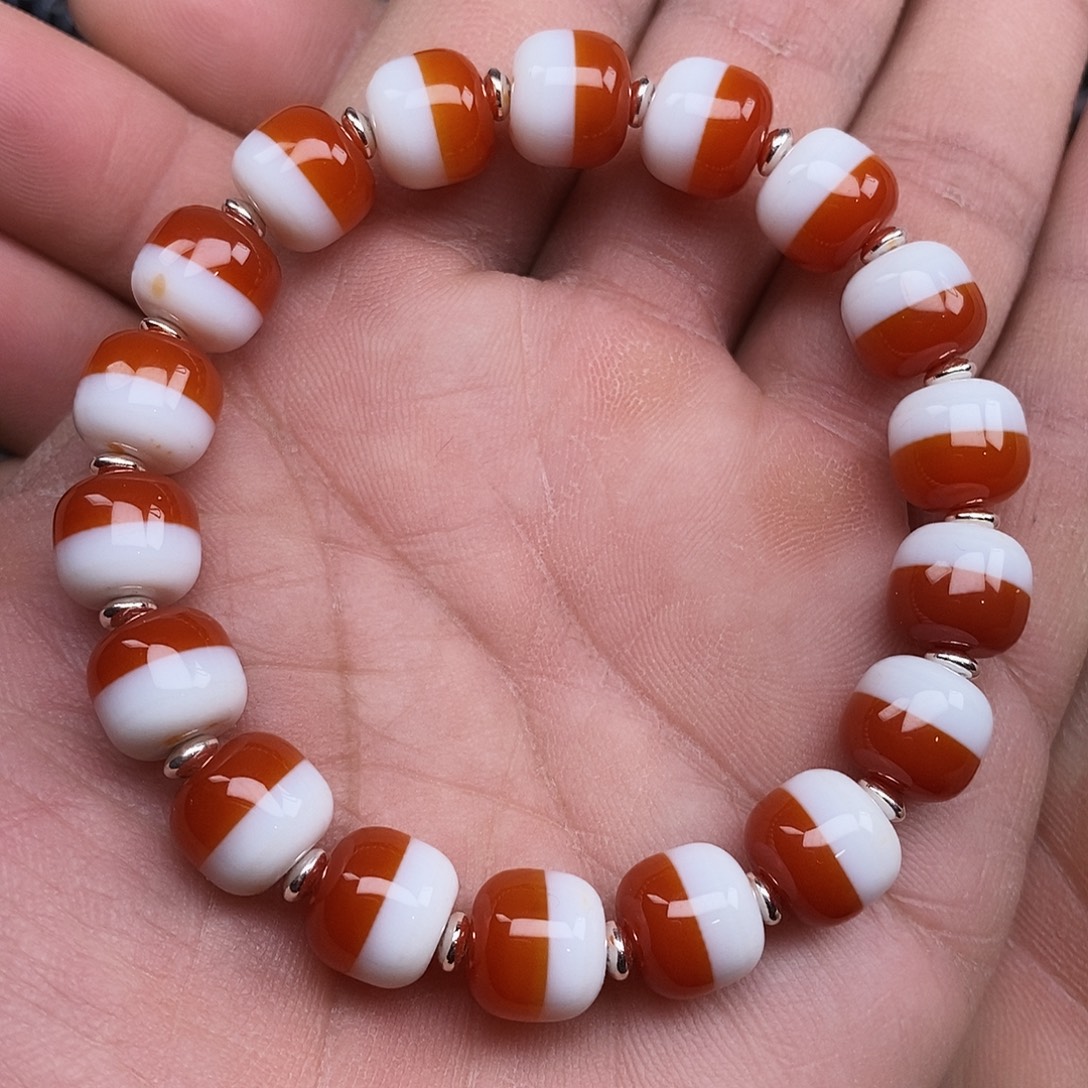 玛瑙/玉髓未镶嵌手链