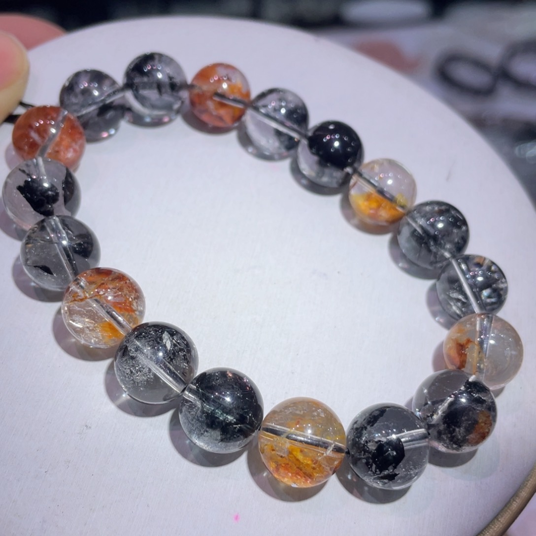 水晶手串闪灵未镶嵌