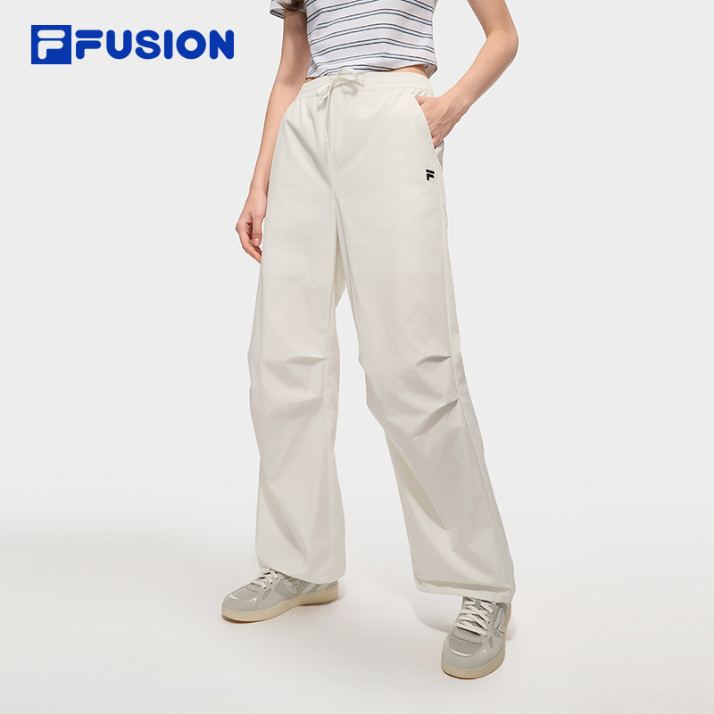 斐乐【遮肉显腿直】流光风早秋穿搭百搭潮流户外梭织长裤T11W537806