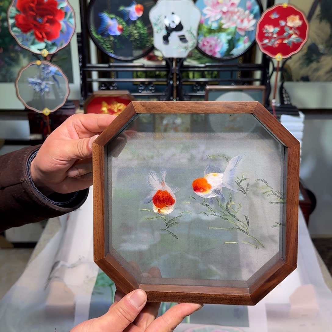 刺绣刺绣工艺精湛