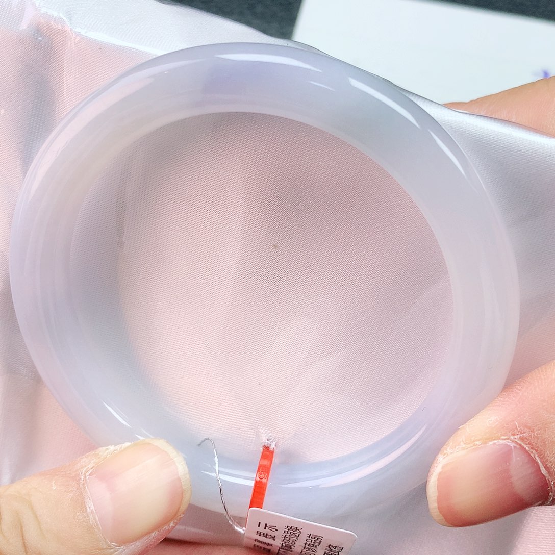 翡翠未镶嵌手镯54圈