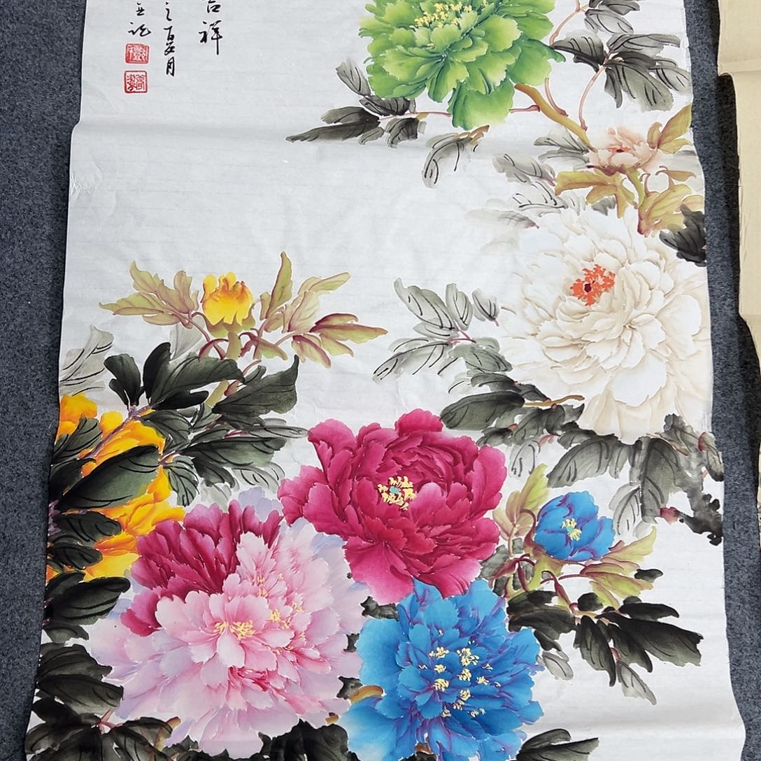 国画纯手绘作品图