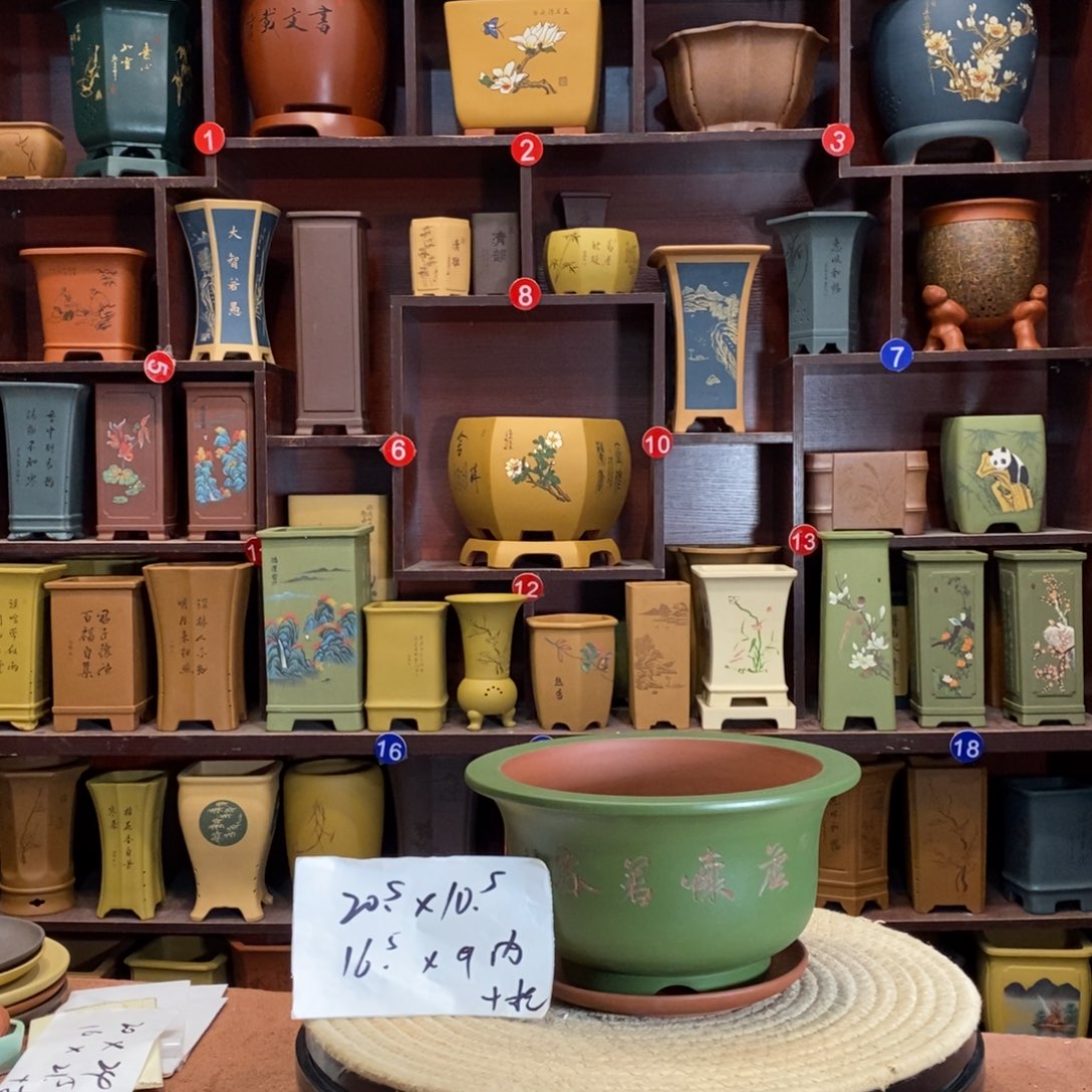 紫砂花盆紫砂艺术