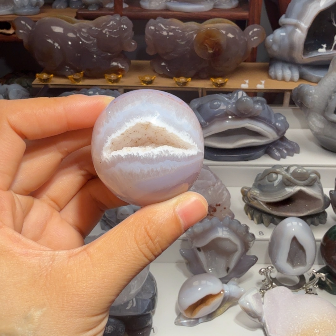 玛瑙/玉髓未镶嵌摆件