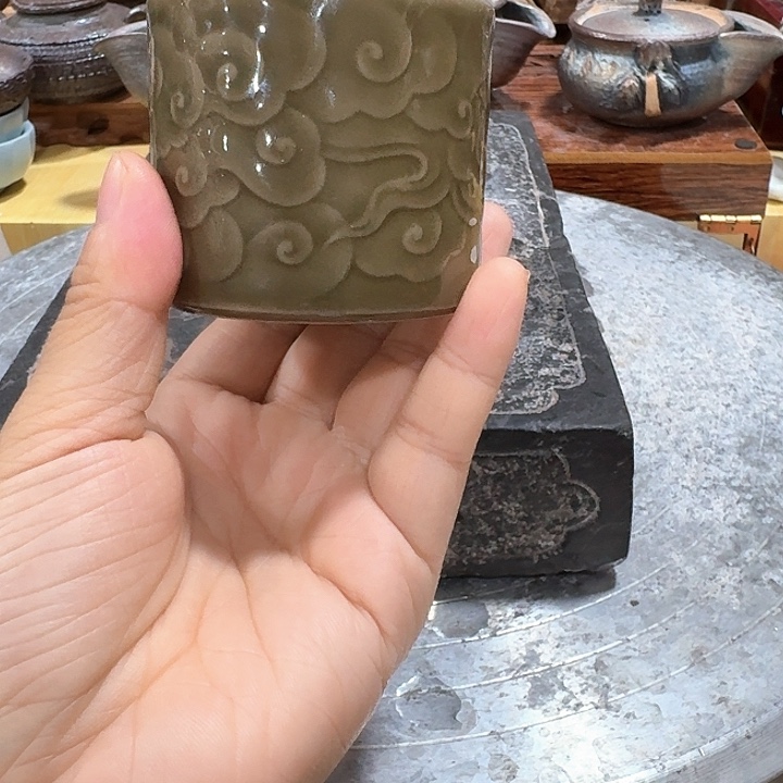 主人杯一个，瓷瓷！品茗瓷