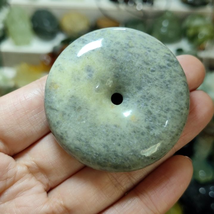 岫玉平安扣未镶嵌