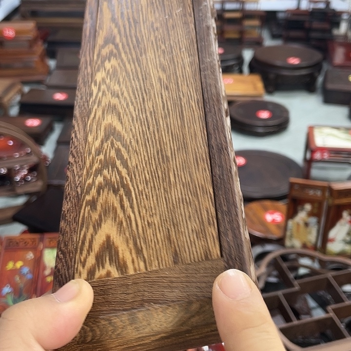 紫砂红木底座工艺品红木底座工艺品26.5公分