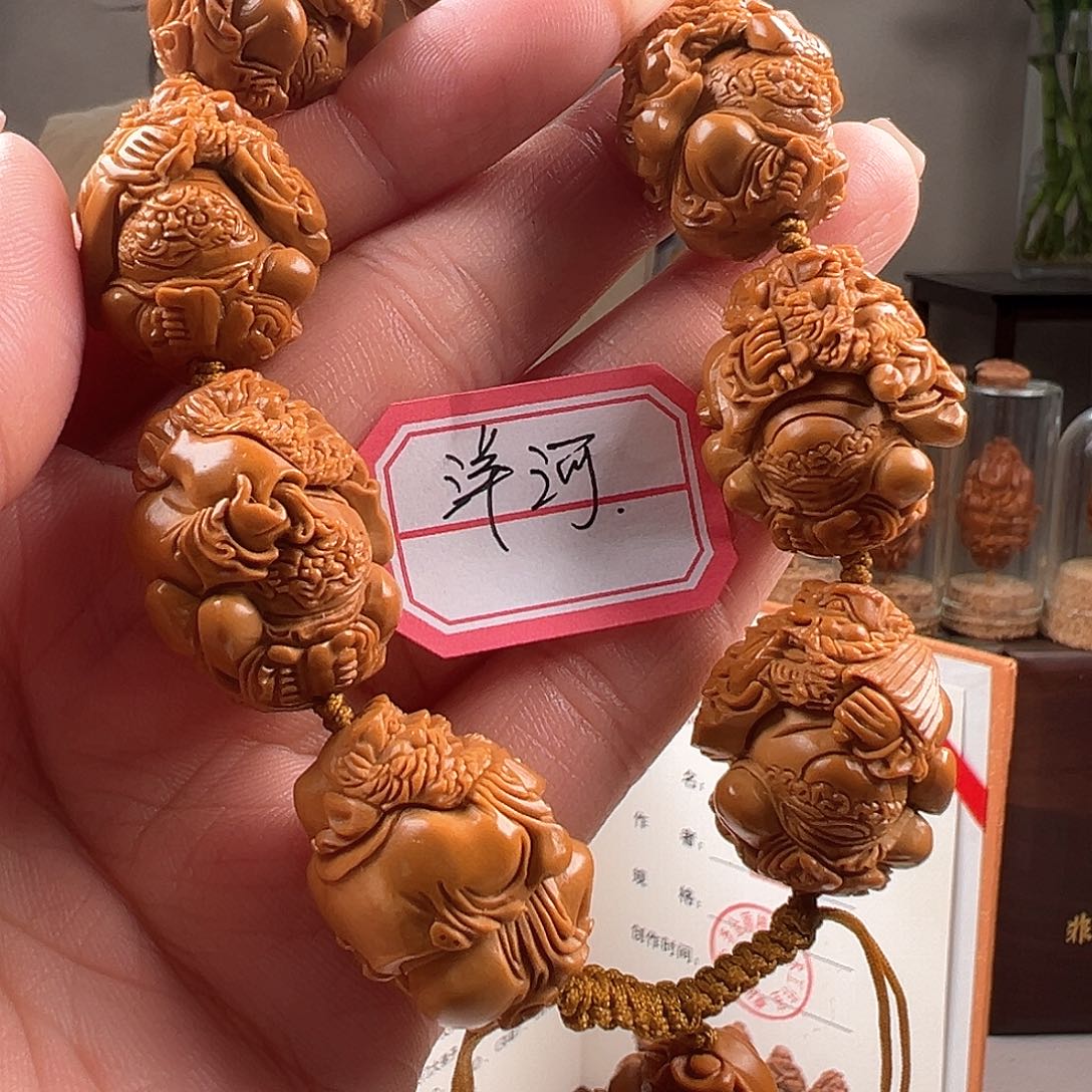 橄榄核手串/手链洋*橄榄核雕橄榄核